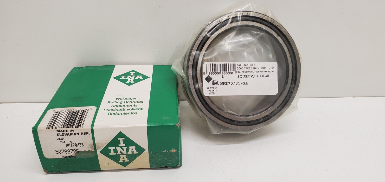 NEW IN BOX! INA NEEDLE ROLLER BEARING NKI70/35-XL