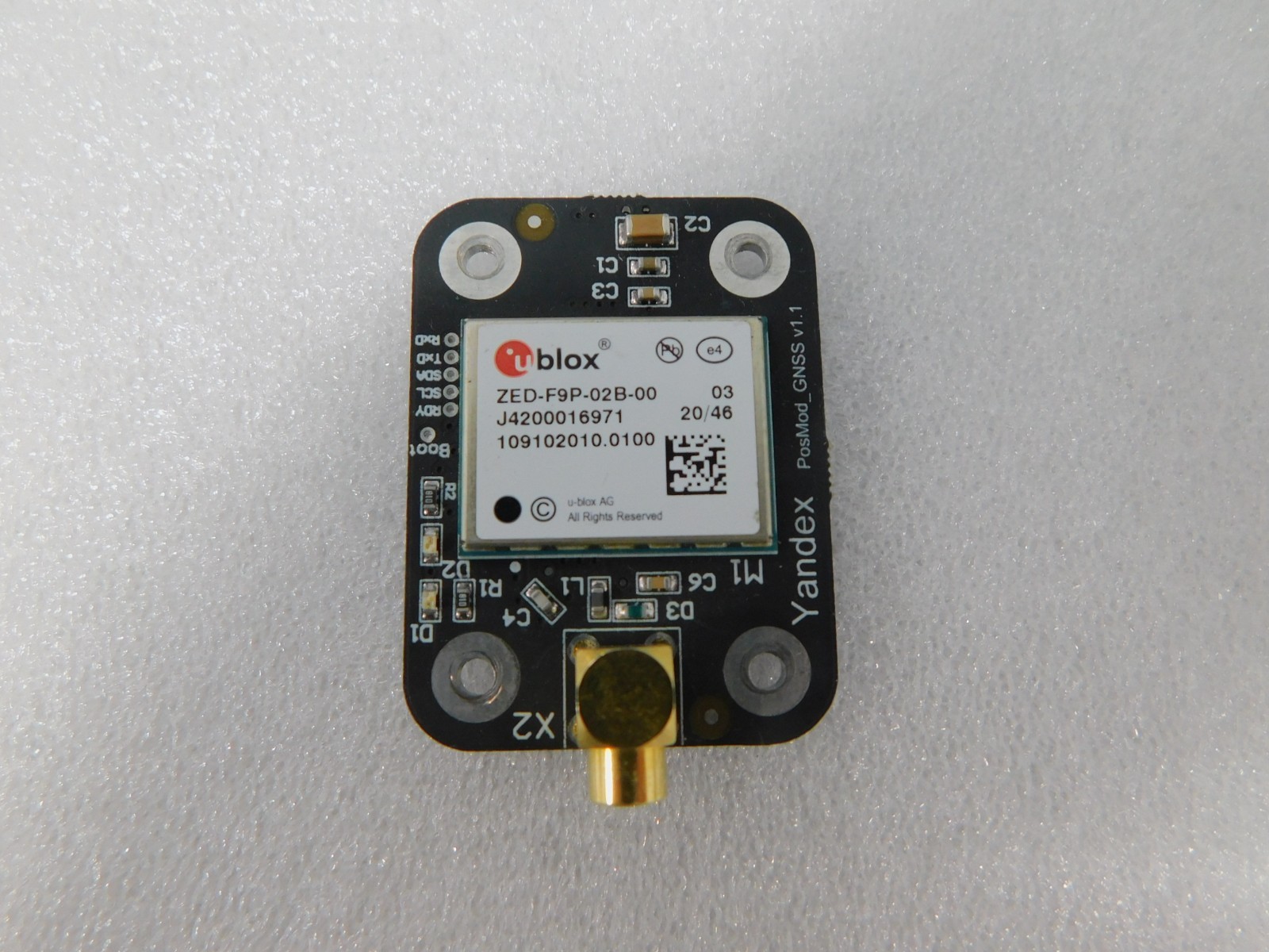 U-Blox ZED-F9P Dev Board, High Precision, GNSS GPS Module ZED-F9P-02B-00