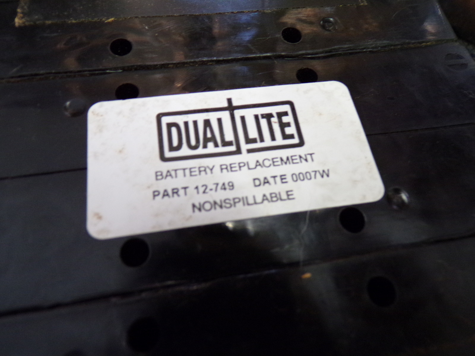 NEW 2 Dual Lite, Battery Replacement, 12-749 *Free Shipping*