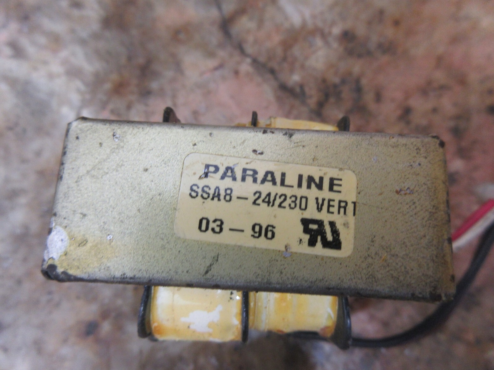 2001 HAAS VF4 PARALINE MINI TRANSFORMER SSA8-24/230 VER1 03-96 LOT OF 2 PIECES