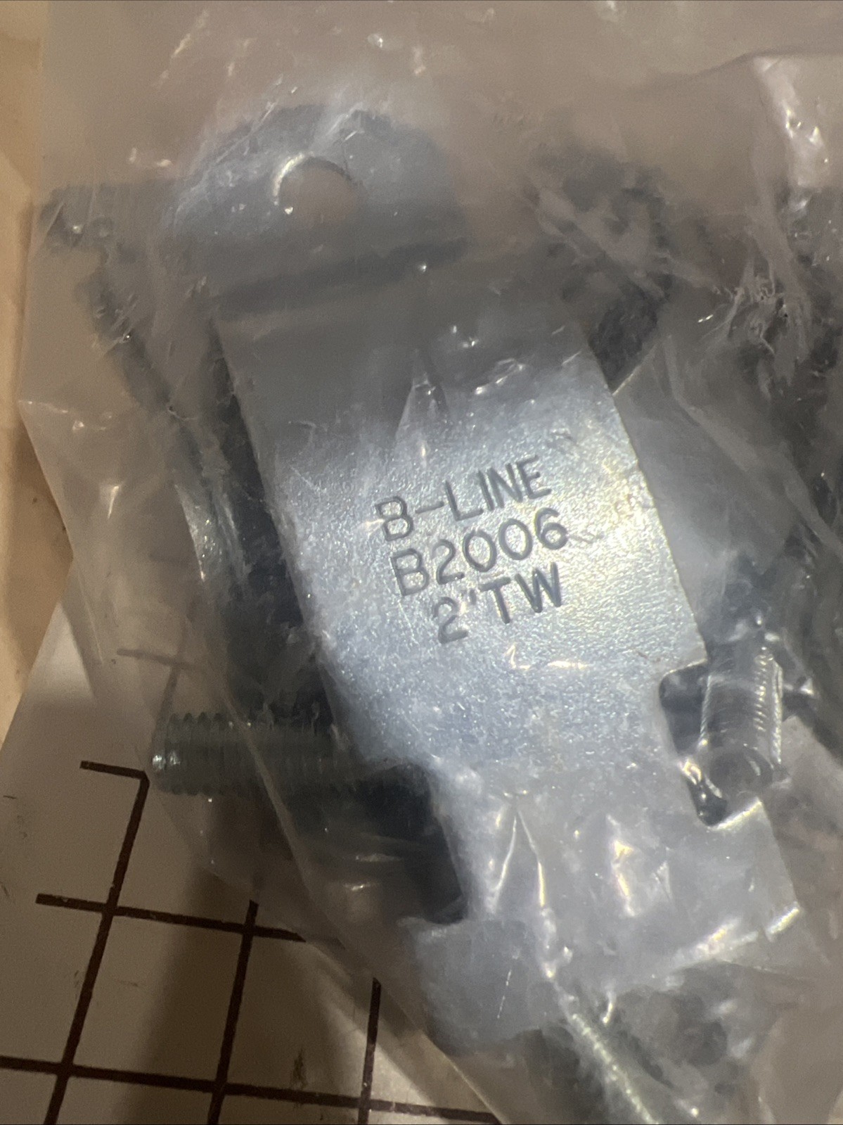 LOT of 10 Sets BLine B2006 2” Thinwall Conduit Unistrut Straps New