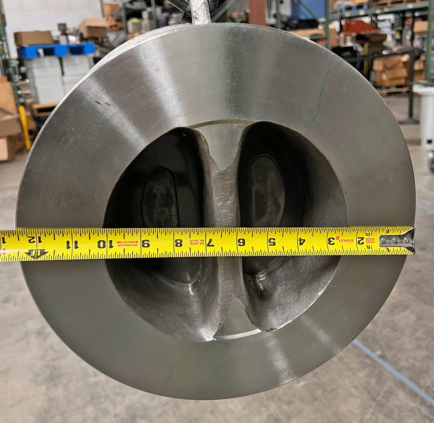 CRANE 8″ Class 600 CF8M Stainless Steel DUO CHEK II CHECK VALVE 2014 1440psi SS
