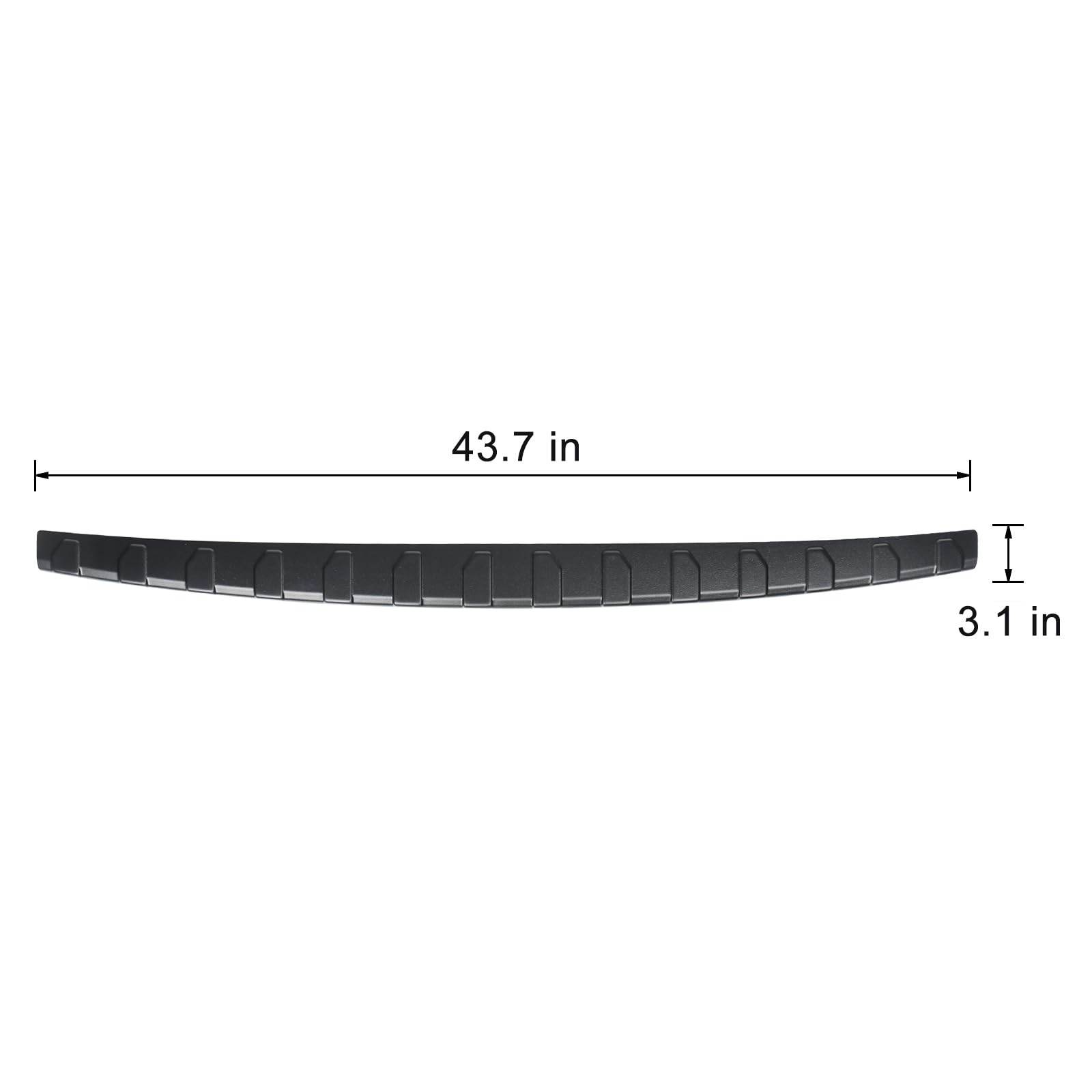 Rear Bumper Protector for Toyota Sienna 2021-2026 | Durable ABS Guards