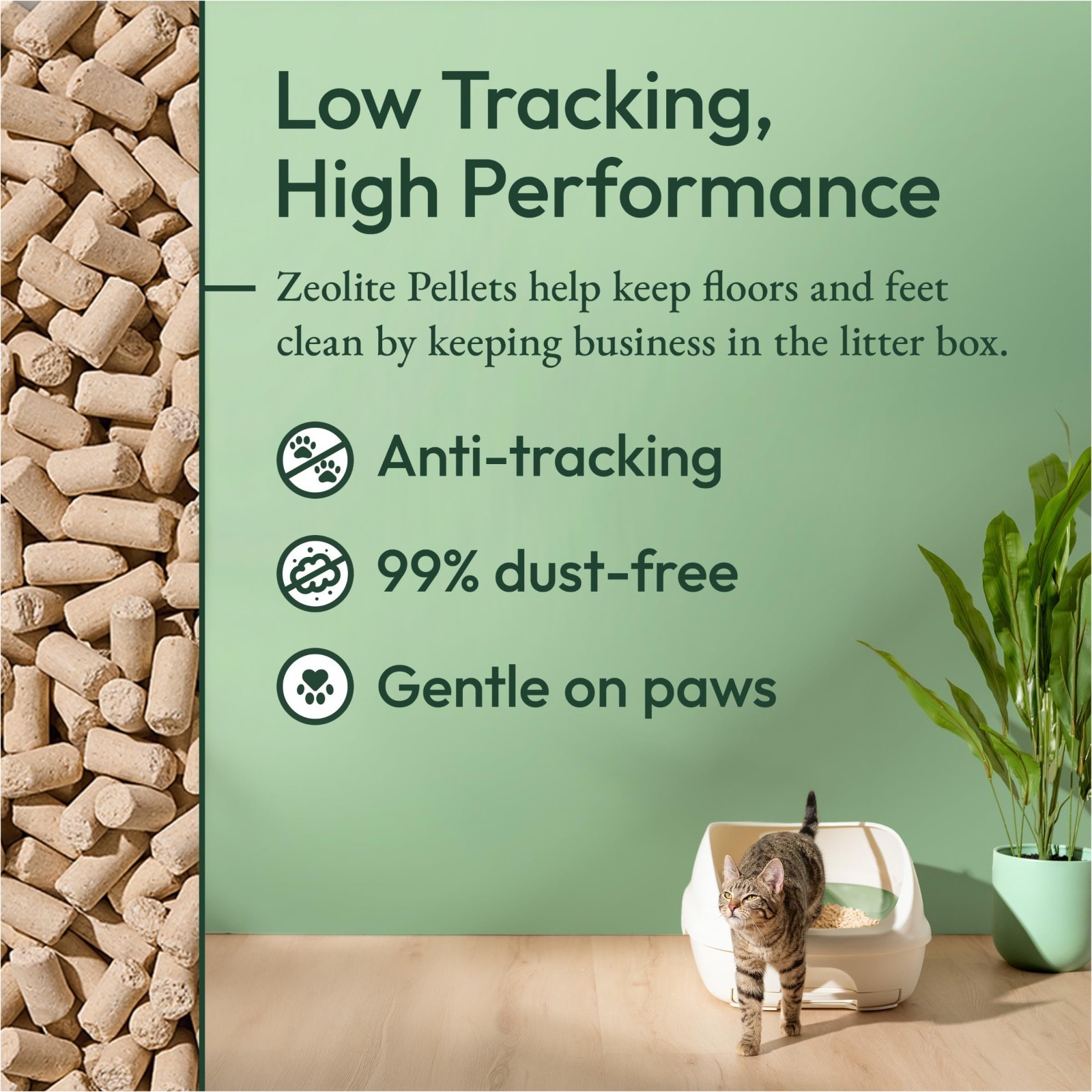 Purina Tidy Cats Scented Litter Pellets, Breeze Enhanced Refill Litter,(4) 7 lb.