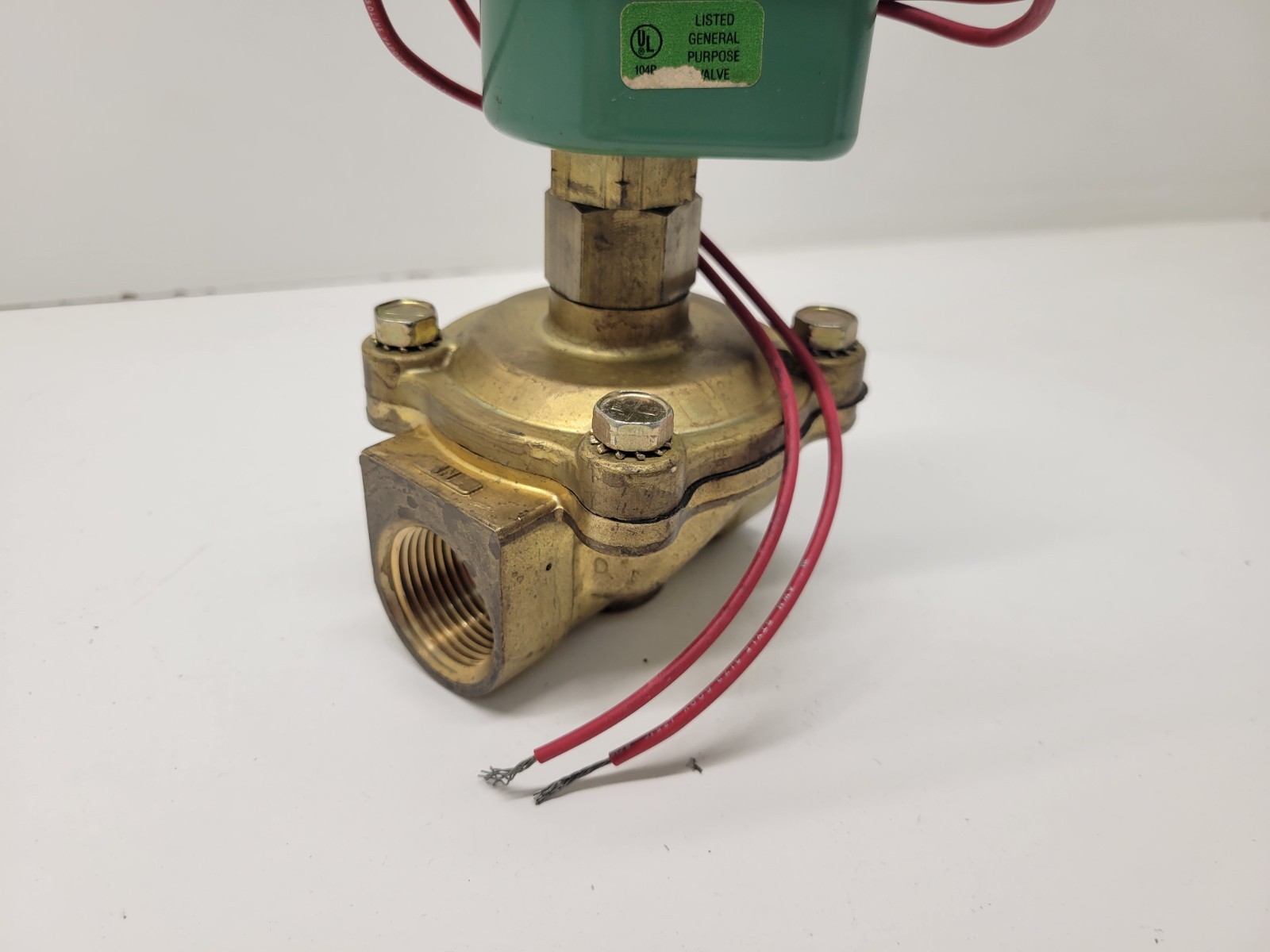 NEW OLD STOCK! ASCO RED-HAT 110/120V 125PSI 1″ SOLENOID VALVE 8210B57