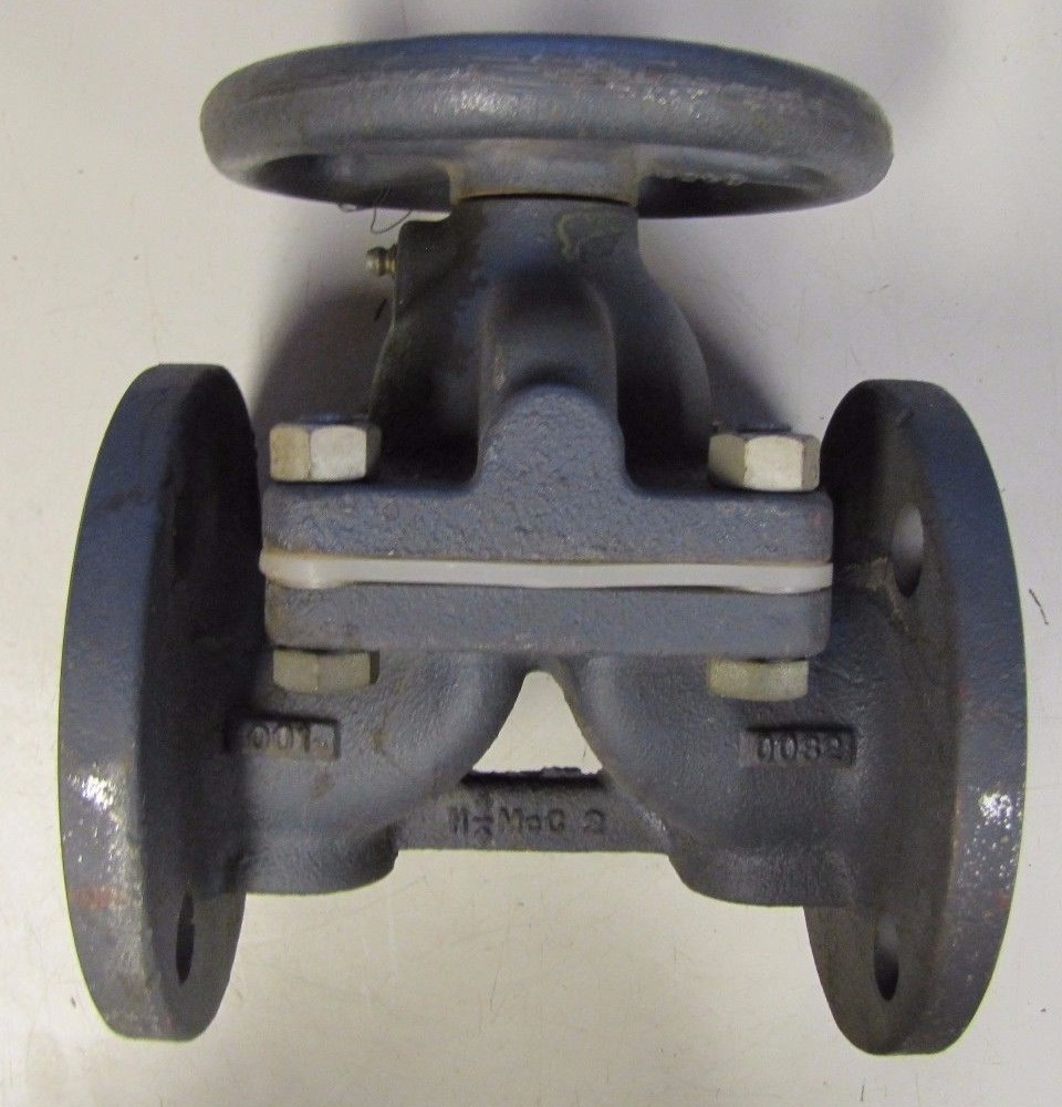 HILLS MCCANNA P5 A12-0220-C 0465 2″ (4 BOLT) FLANGE DIAPHRAGM VALVE NEW