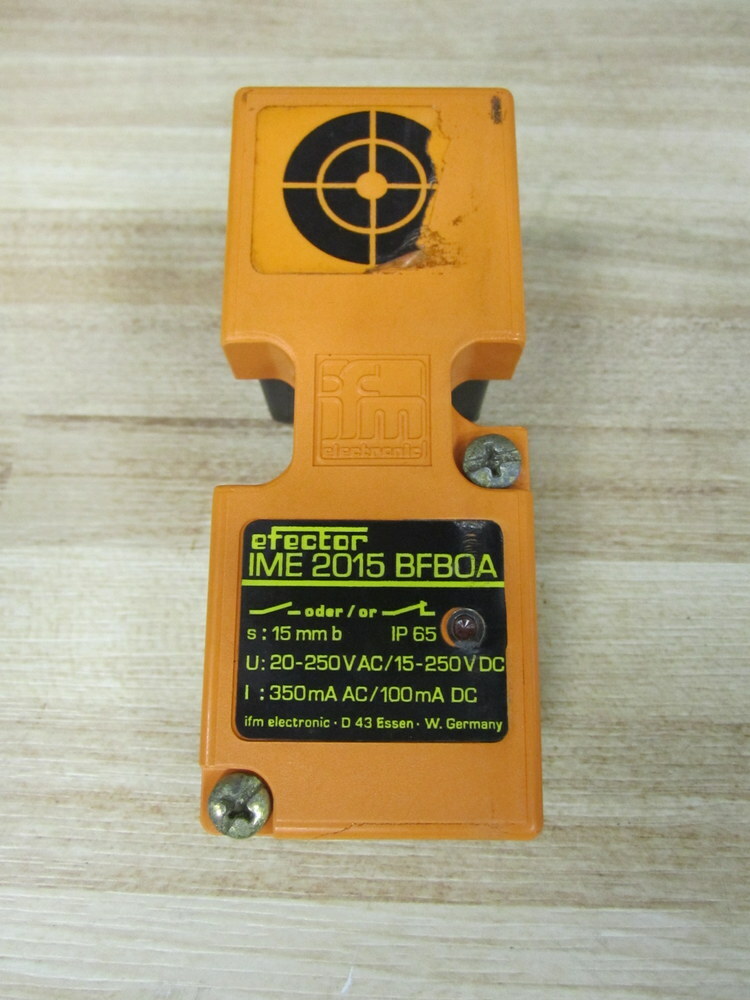 IFM Efector IME 2015 BFBOA Sensor IM0020