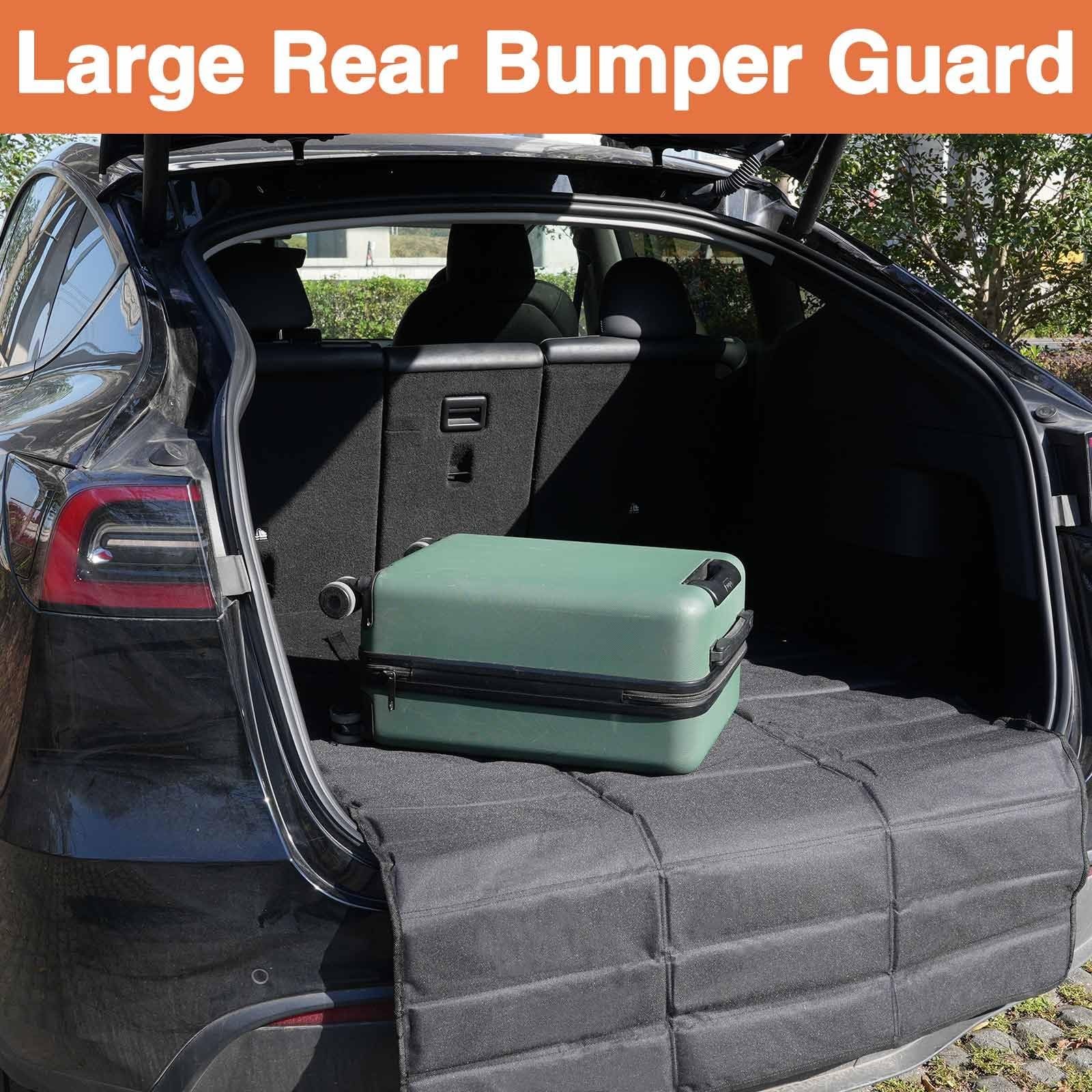 Universal Large Rear Bumper Guard for Cars 38 x 25 inches SUV Trunk Mat for P…