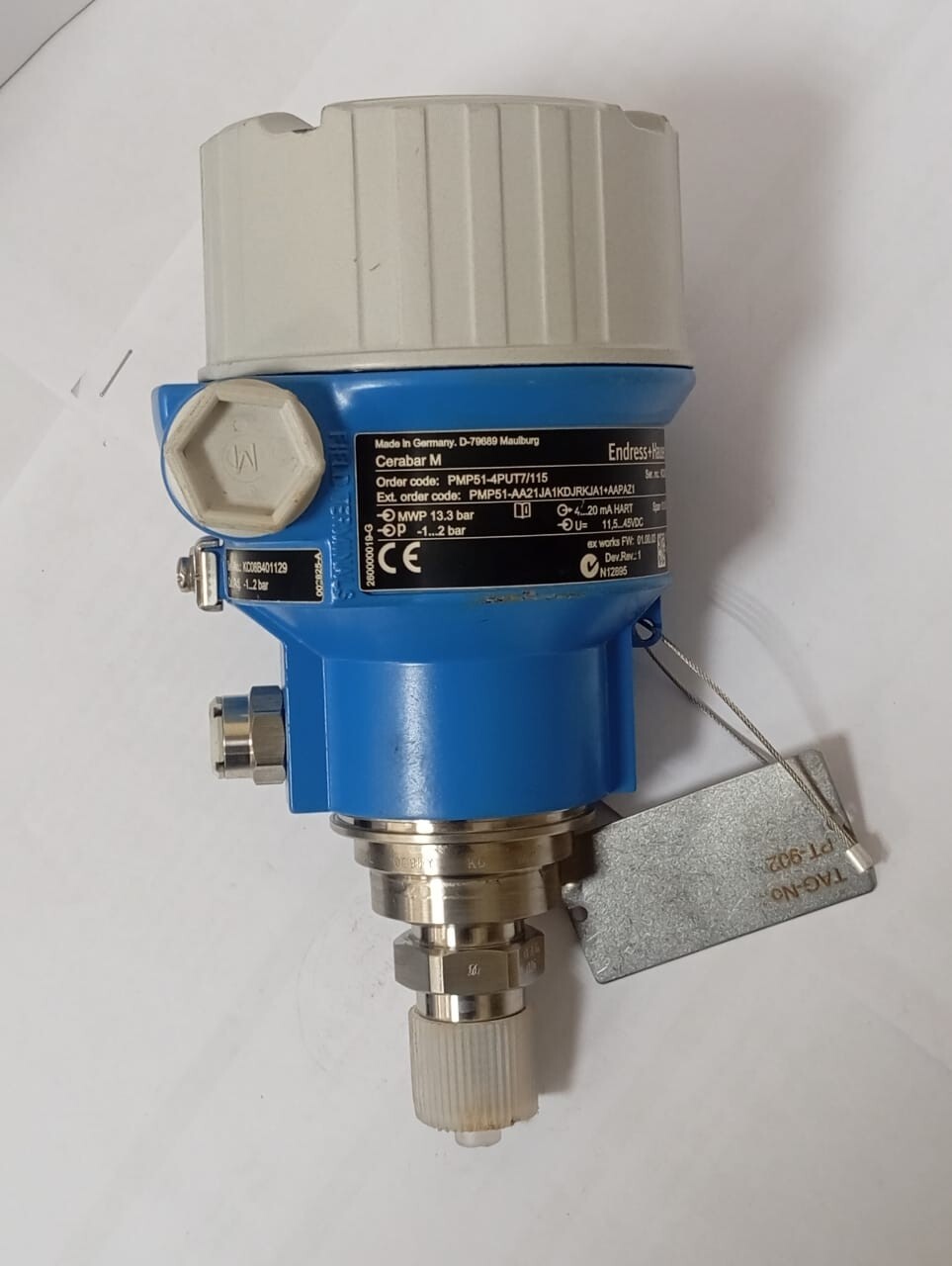 Endress+Hauser / Cerabar M / Pressure Transmitter / PMP51-4PUT7/115 / 13.3bar