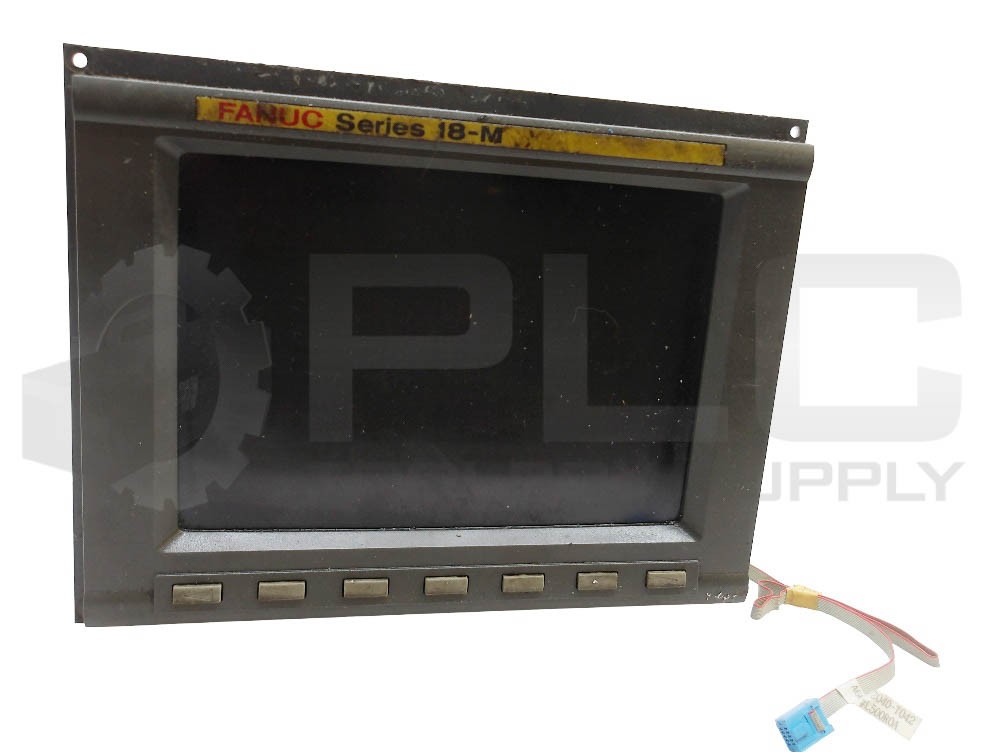 FANUC TOSHIBA A61L-0001-0093 MONITOR DISPLAY W/ D9MM-11A CRT DISPLAY MODULE 18-M