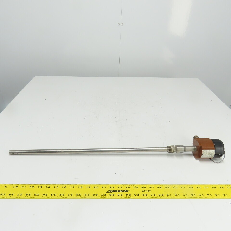 Moore TRY/B-P2/U24-T0/HAST-C Temperature Transmitter 24″ Probe 31-1/2″ OAL