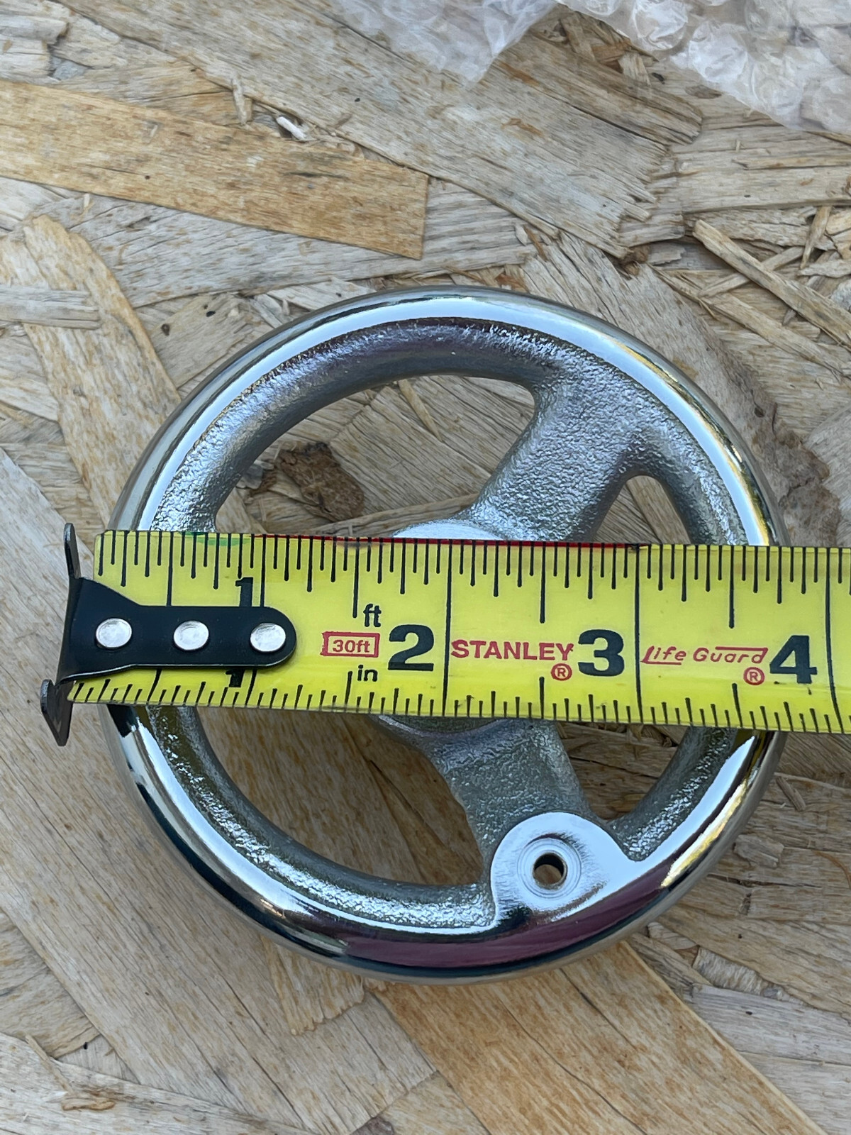 Lot of 2 Gibraltar A23-4-G Spoked Offset Handwheel Chrome-Plated Fast Shipping