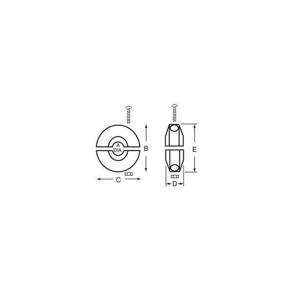 Reelcraft 2-Hr1004-3 Hose Reel Bumper,Use W/2Z865,3Ve29,4Hk90
