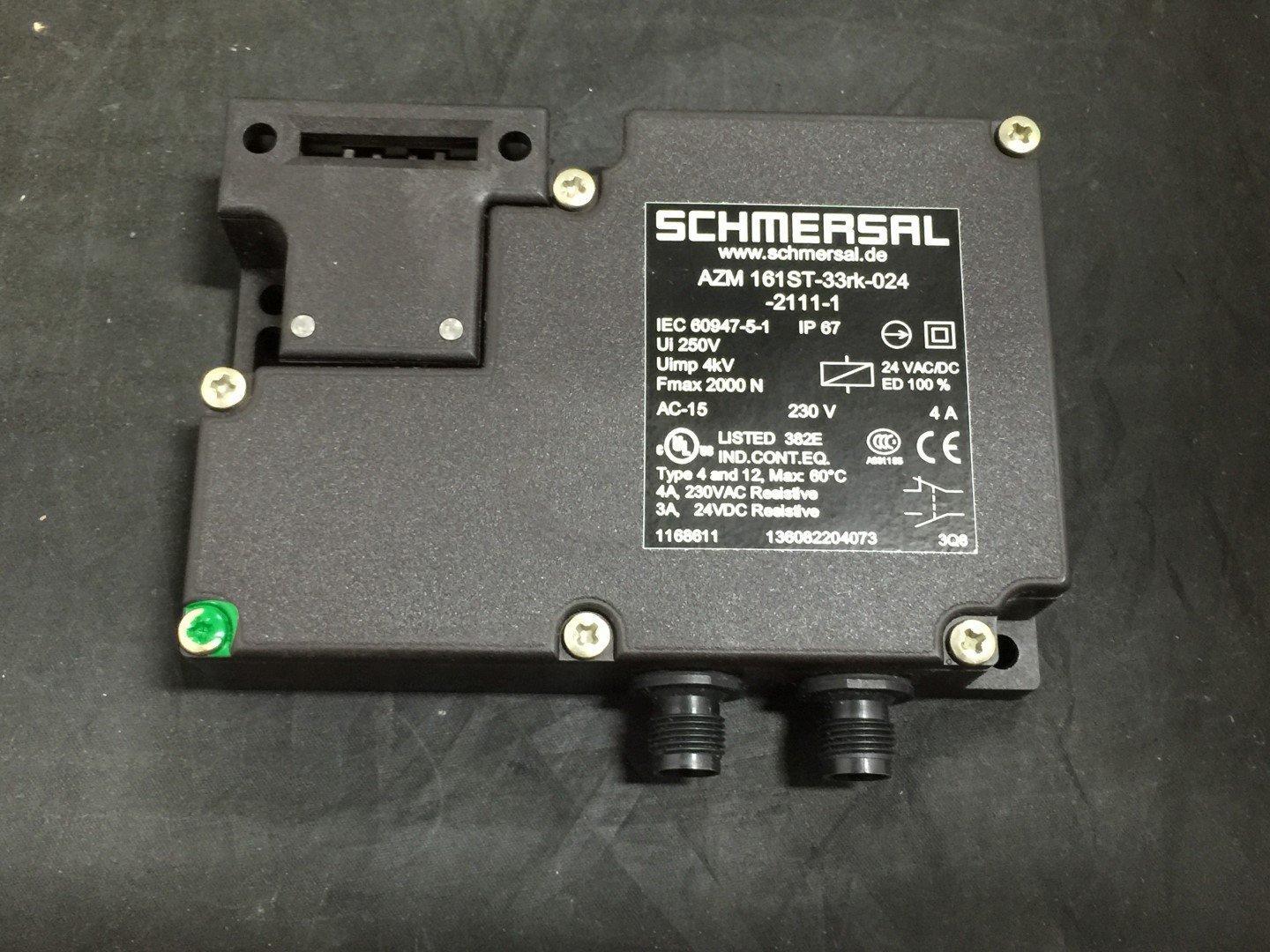 SCHMERSAL AZM161ST-33RK-024-2111-1 SAFETY INTERLOCK SWITCH 24VAC/DC