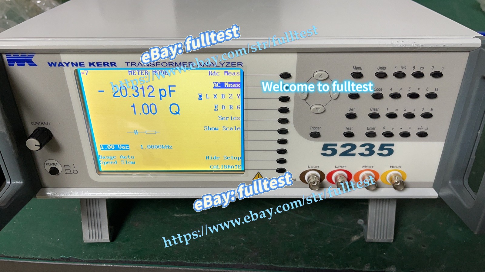 WK WAYNE KERR WK5235 TRANSFORMER ANALYZER by express-fulltest