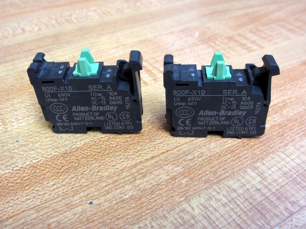 Allen Bradley 800FP-KM33PX20 Keyed Selector Switch 800F-X10