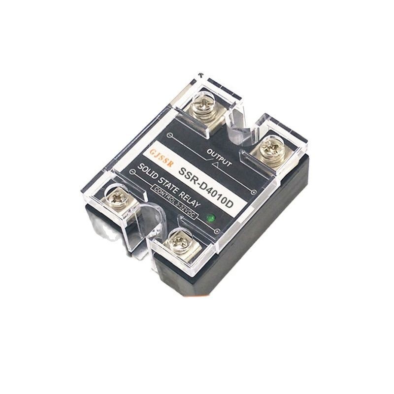 1PCS SSR single-phase solid state relay 10A SSR-D4010D 400V DC control DC