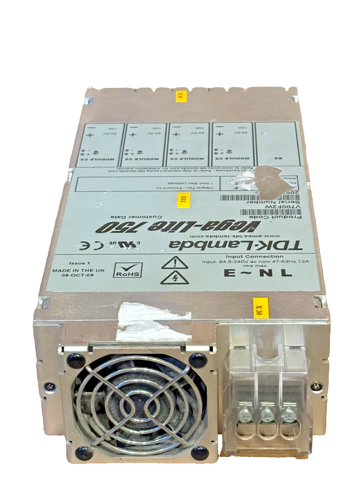TDK-Lambda Vega-Lite 750 V700F2W Power Supply