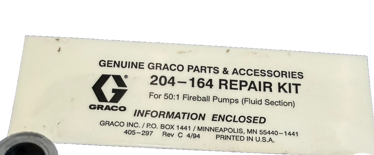 NEW GRACO 204-164 REPAIR KIT 204164