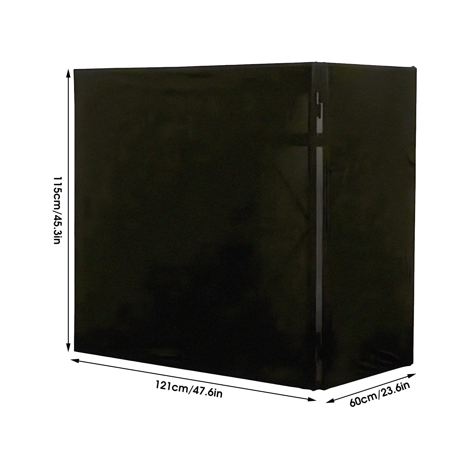 DJ Black Portable Oxford Cloth Scrim DJ Display Stand Facade Booth Event Cover