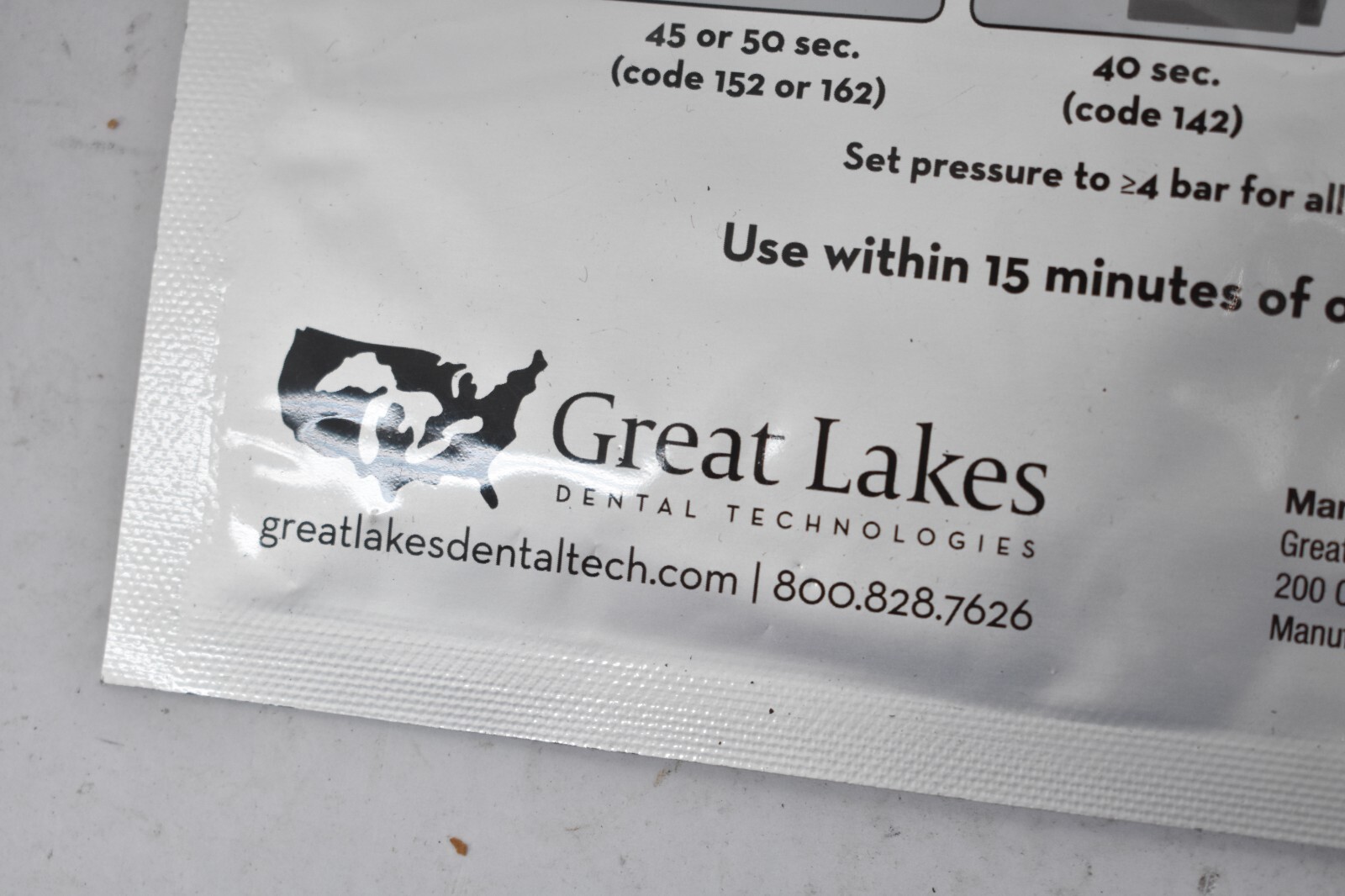 Great Lakes Comfort Track Clear Aligner Material .76mm/125mm 10 Pack 021-130