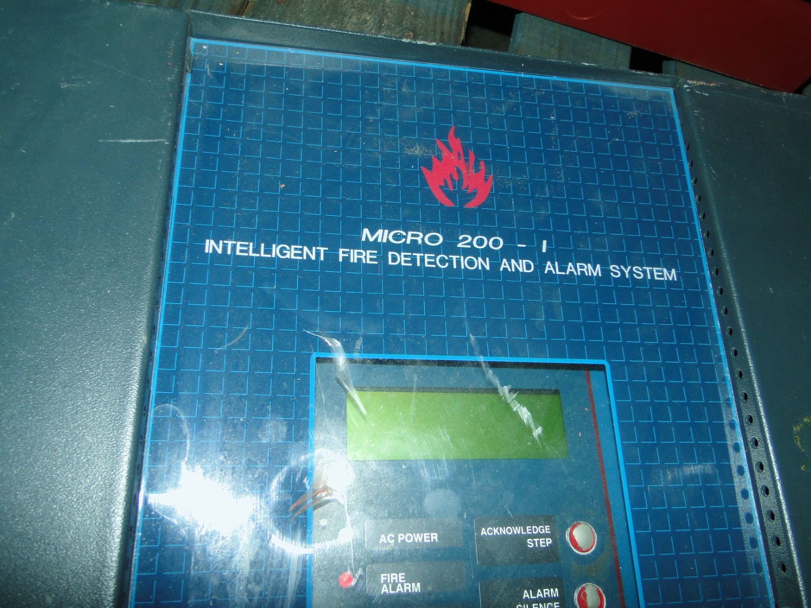 Chemetron Micro 200-I Intelligent Fire Detection and Alarm System Untested READ