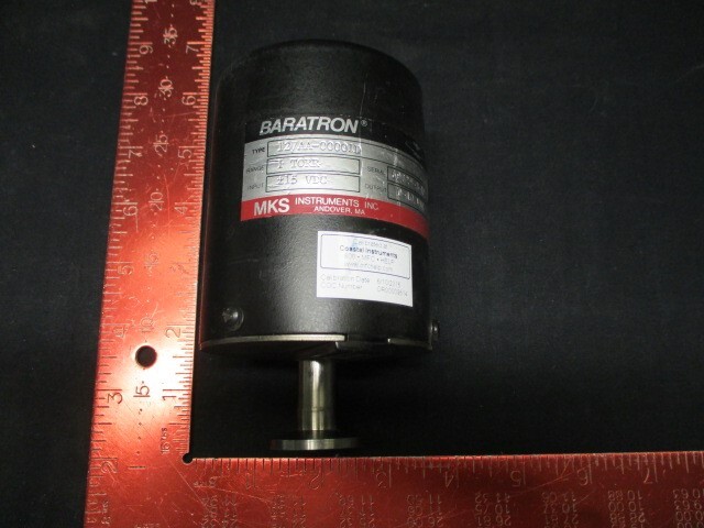 MKS-HPS 127AA-00001D BARATRON PRESSURE TRANSDUCER, 1 Torr