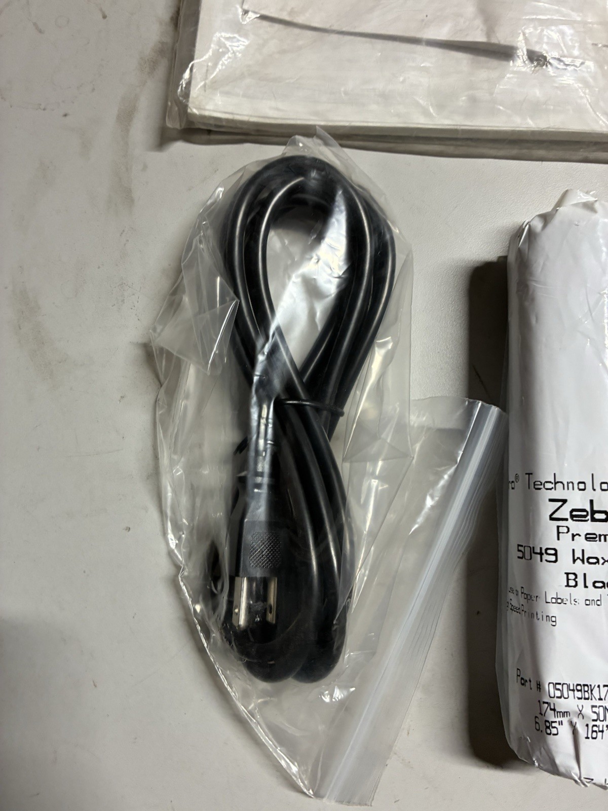 Zebra Wax Ribbon Kit 5049