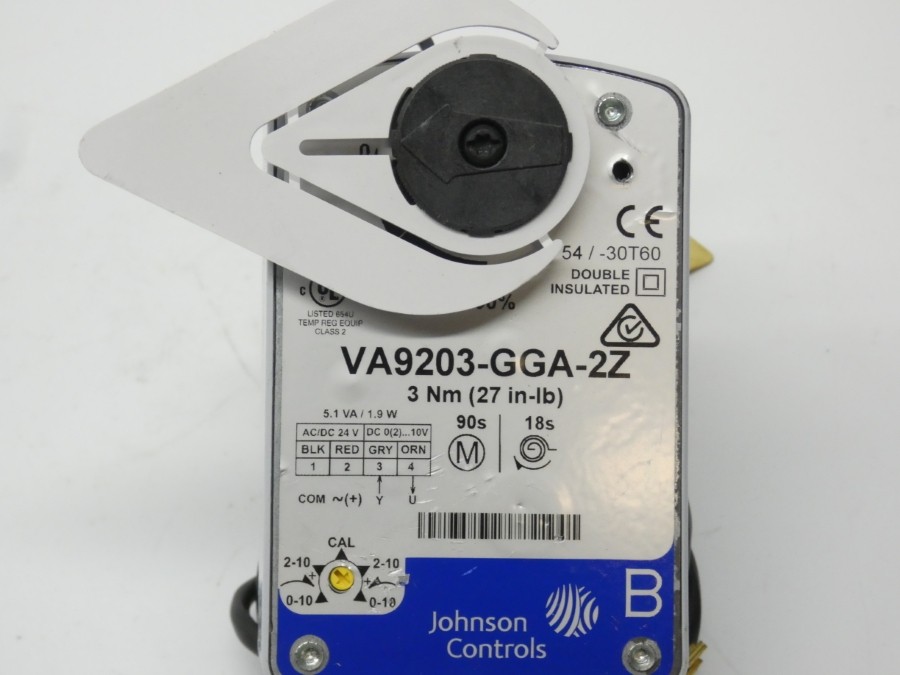 JOHNSON CONTROLS VG1245BGH943GGA VA9203-GGA-2Z (AS PICTURED) NSNP