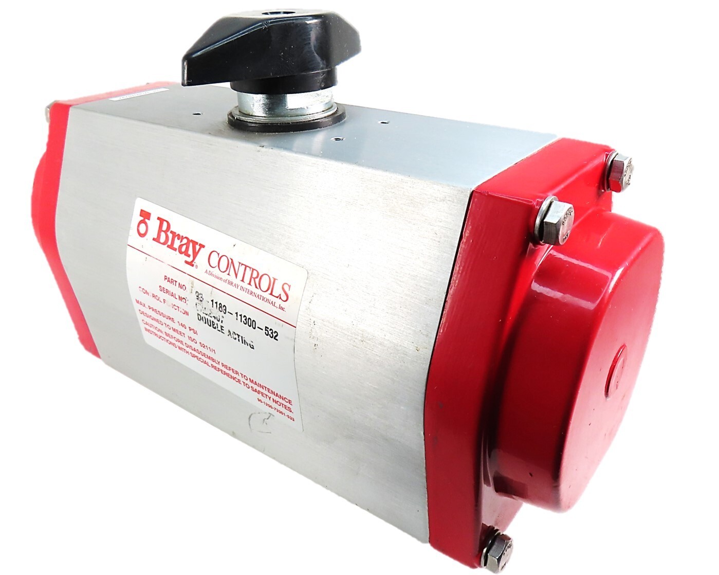 Bray Controls 92-1183-11300-532 Double Acting Pneumatic Actuator NEW NO BOX