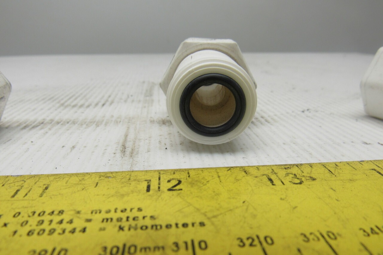 Parflex W8BU8 1/2″ Compression Nylon Tube Splice Fittings Lot Of 10