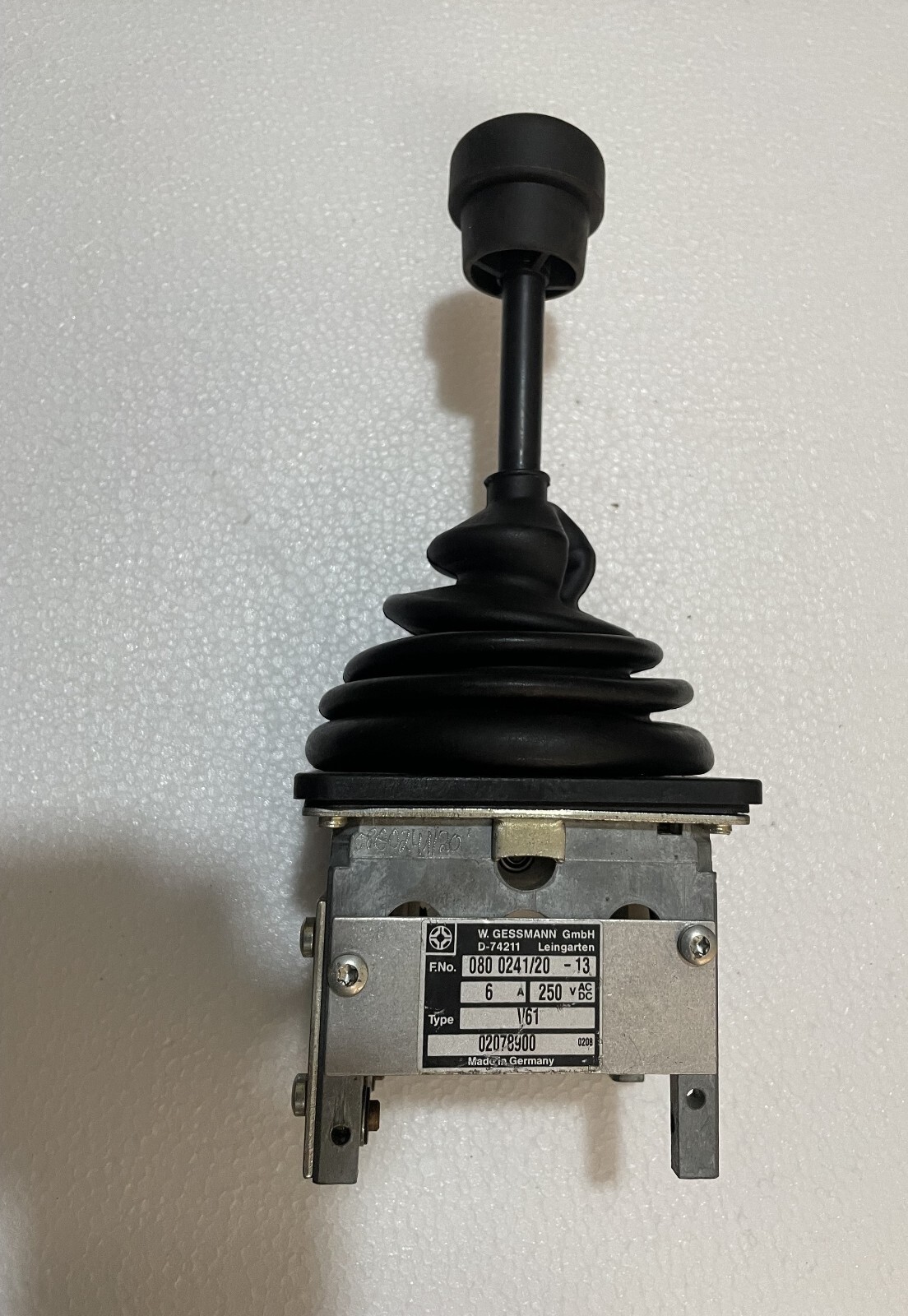 Deck Crane Joystick *New* W.Gessmann 080 0241/20-13 Deck Crane Joystick