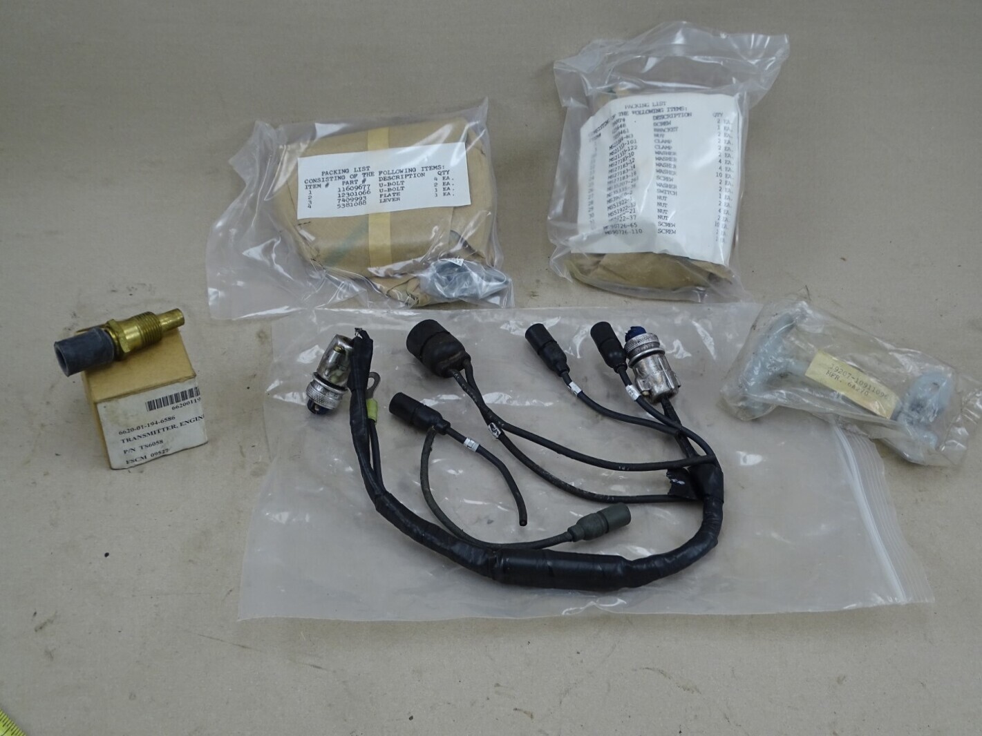 Military Vehicle Wiring Harness Parts Kit , M939