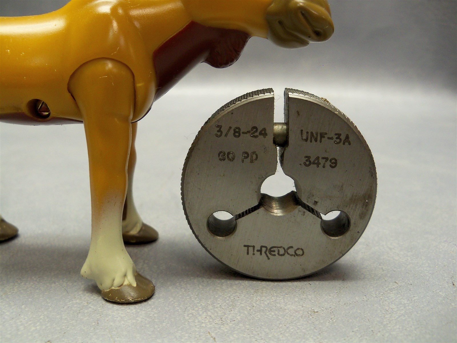 Thredco Gage 3/8-24 UNF-3A Go Threaded Ring Gage