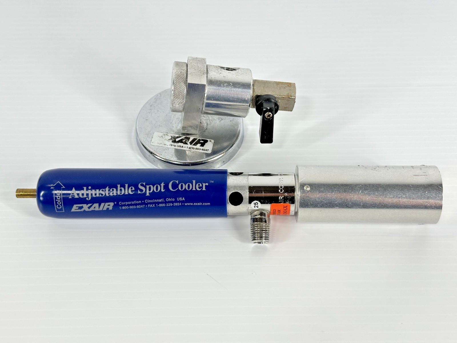 EXAIR Adjustable Spot Cooler Air Cooling System Magnetic Base Industrial