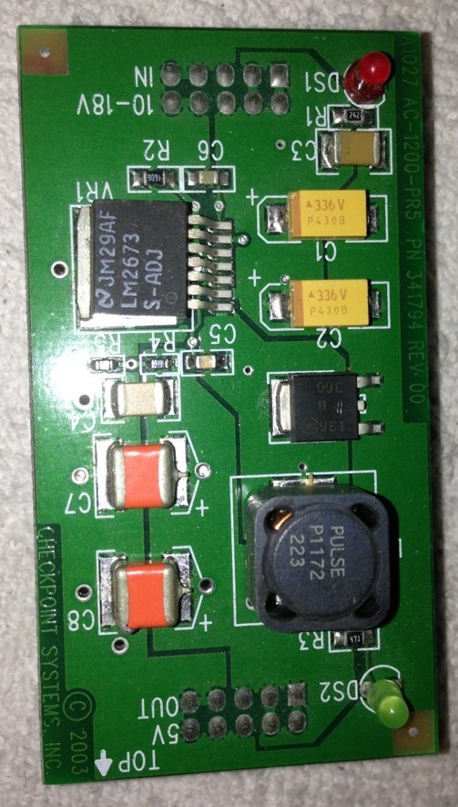 Checkpoint Signal Appliance Sub-assembly 4C37 341794 A1027-1200-pr5 #1641L
