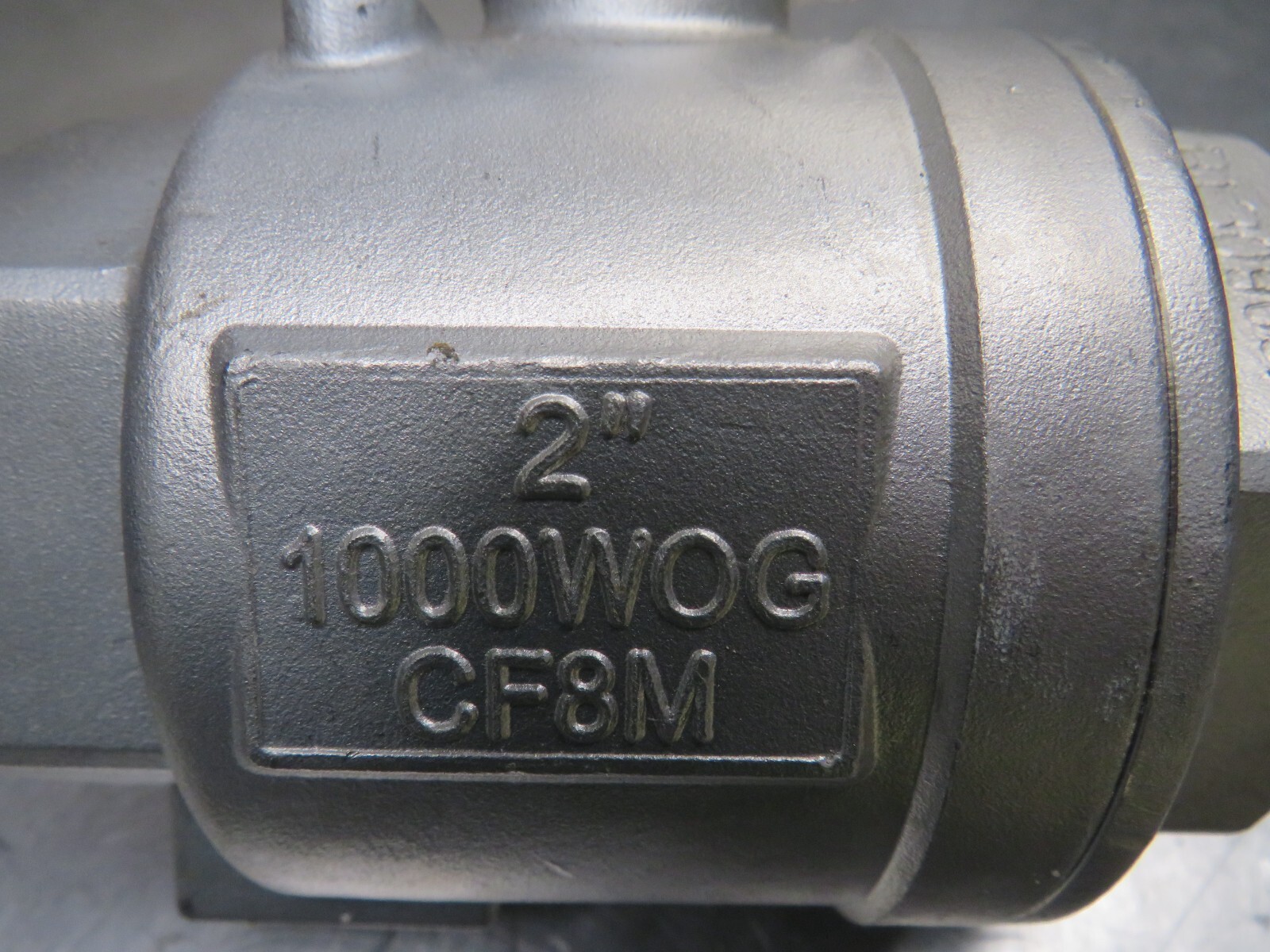 AVCO 2″ NPT 1000 CWP SS Ball Valve CF8M