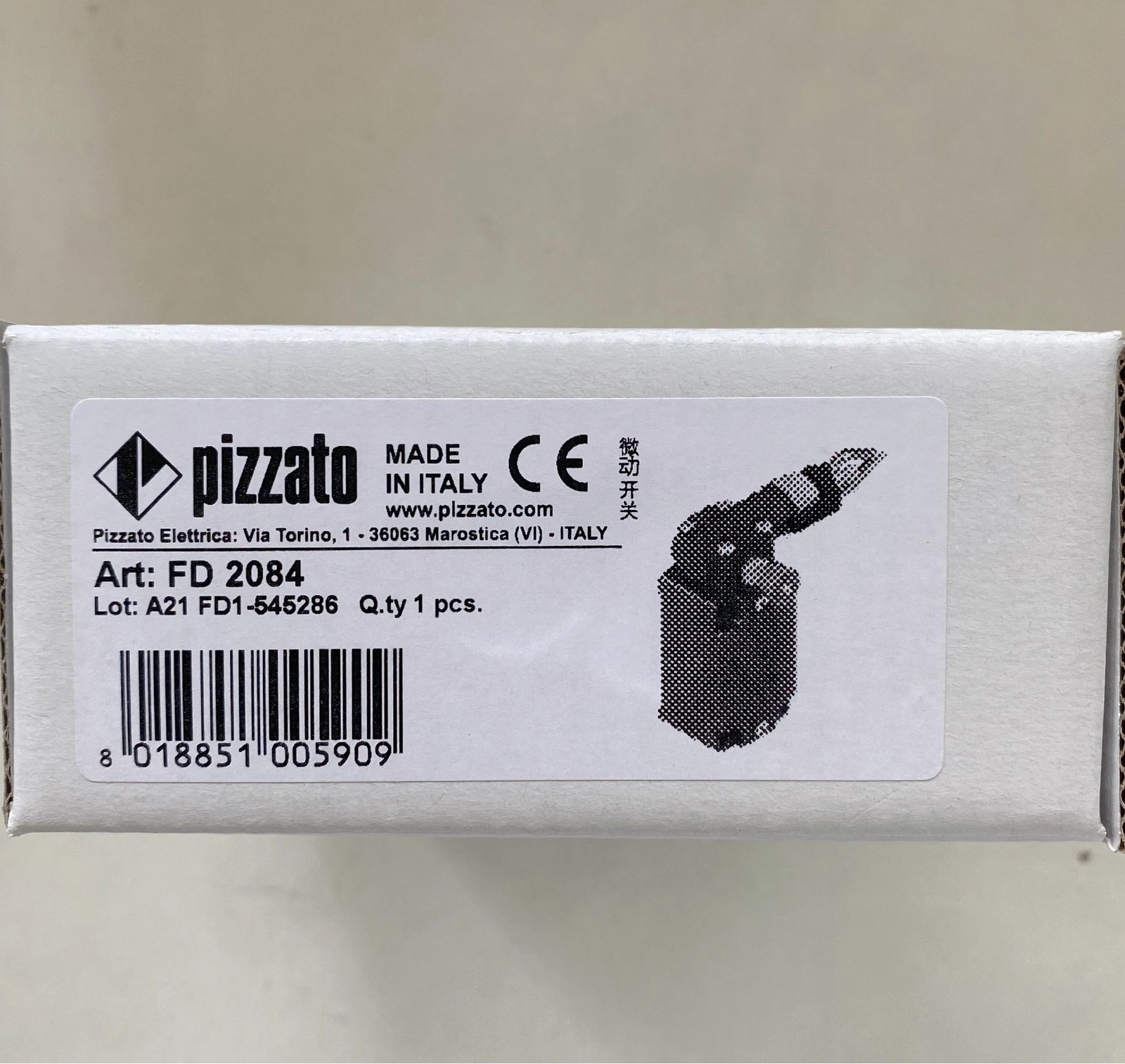 1pcs Pizzato FD 2084Safety rope switch*jrc