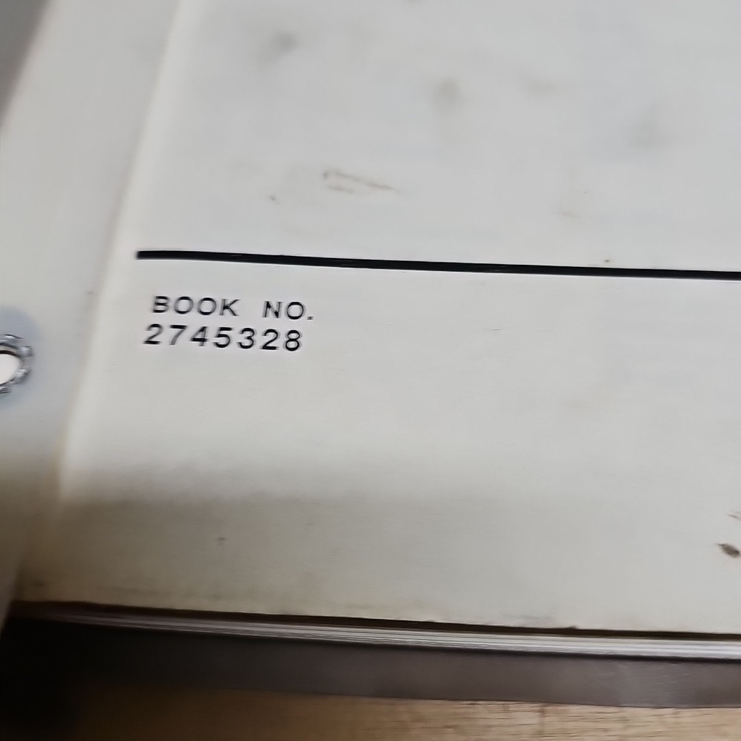 CLARK EQUIPMENT Service & Parts Manual SM547 G127 In Clark Binders VGC