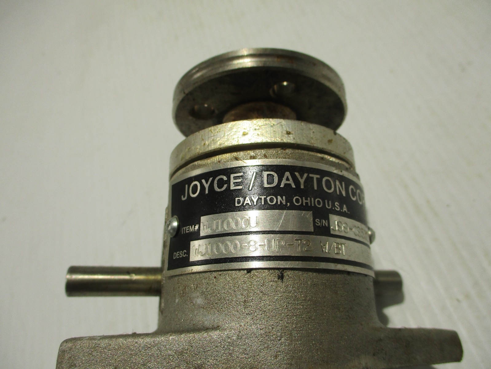 NEW JOYCE DAYTON WJ1000U WJ1000-8-UP-T2 MECHANICAL SCREW ACTUATOR