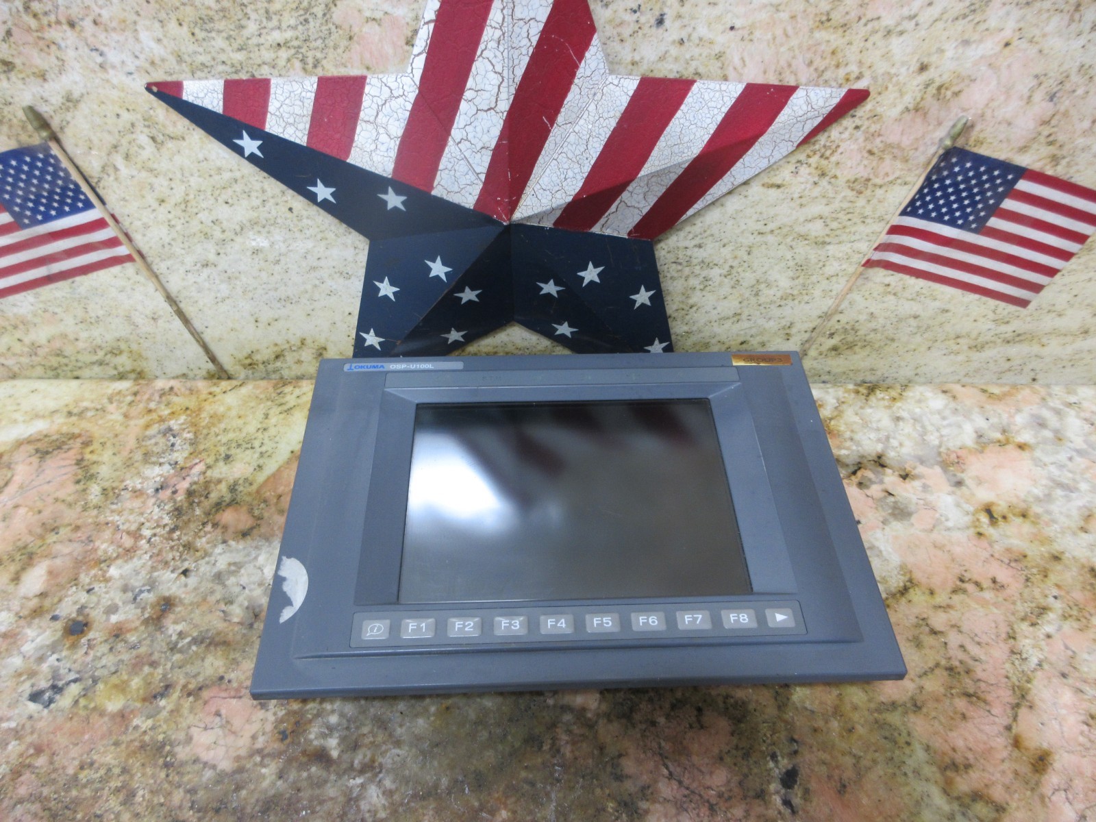 *SPECIAL* OKUMA OSP-U100L TFT-U10I E0105-653-425-1 E4809-907-033 OPERATOR PANEL