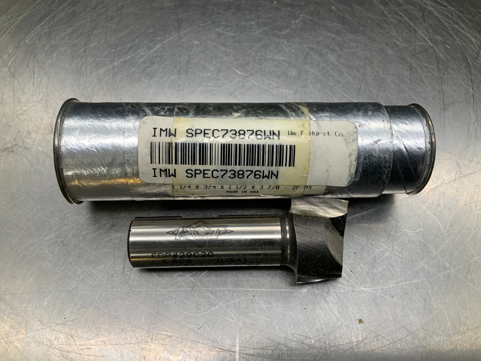 PCT EDP#29C20 End Mill 1-1/4″x3/4″x1-1/2″x3-7/8″ 2F