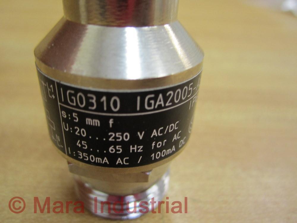 IFM Efector IGA2005-ABOA/SL/LS-300BL Sensor IG0310