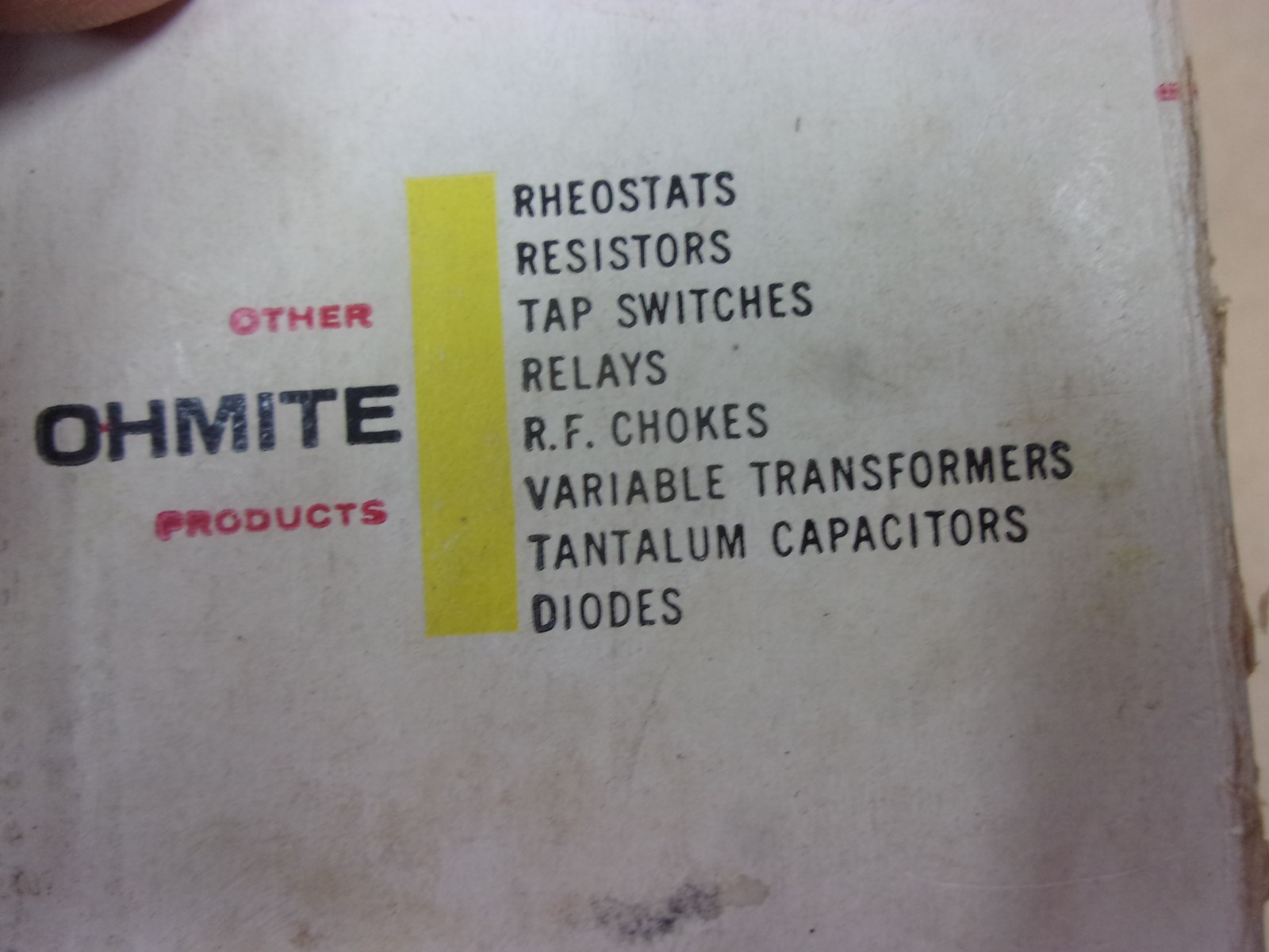 Ohmite 5105 Handwheel Knob 3/8″ Bore 3-1/4″ Welder Variable Rheostat Adjusting