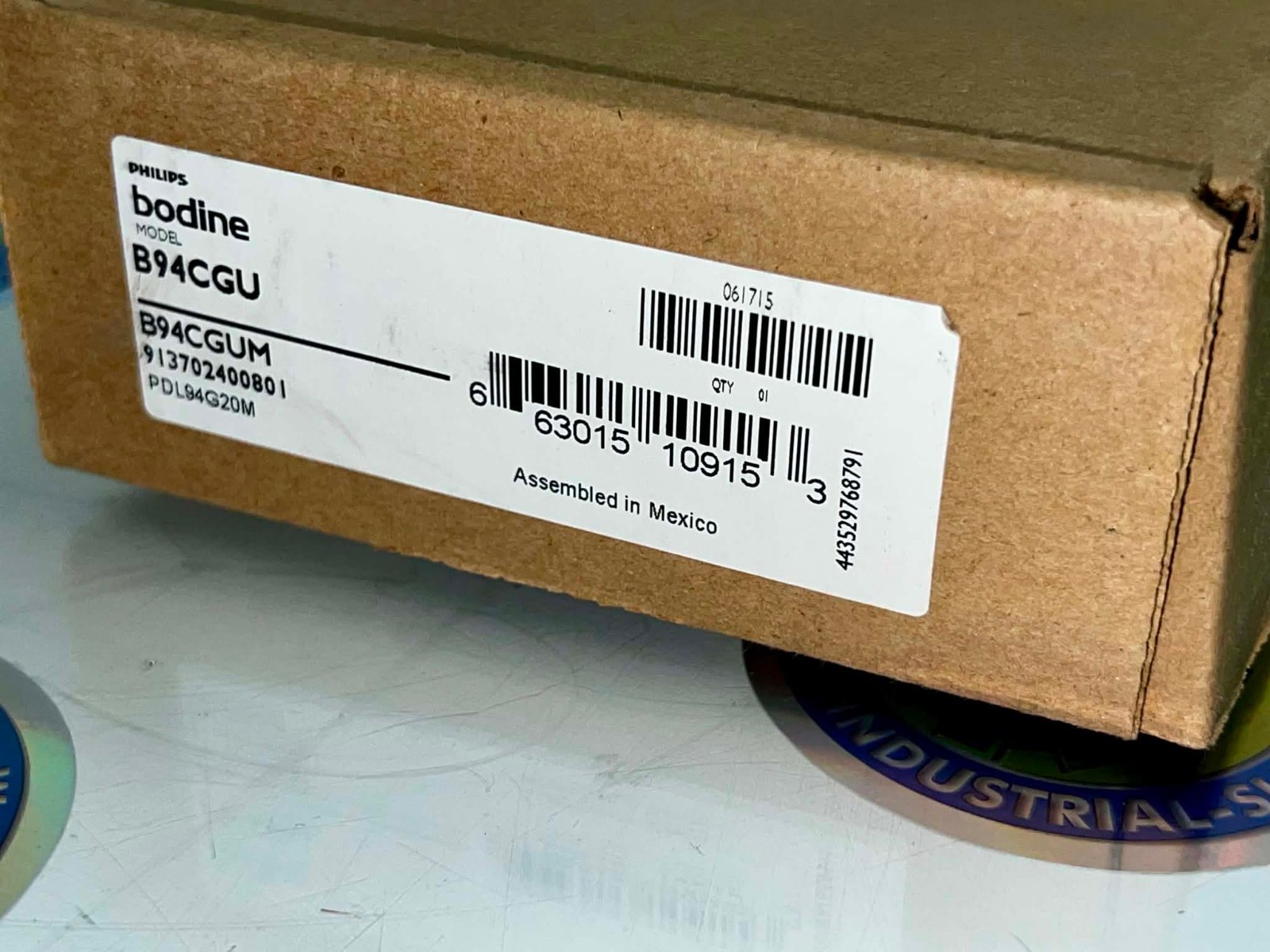 Bodine B94CGU 4-Pin Compact Fluorescent Emergency Ballast 120-277V New In Box