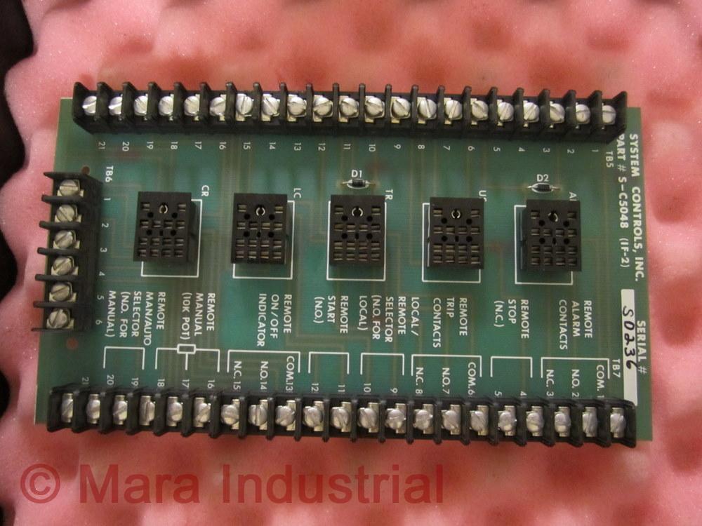 System Controls S-C5048 Circuit Board SC5048