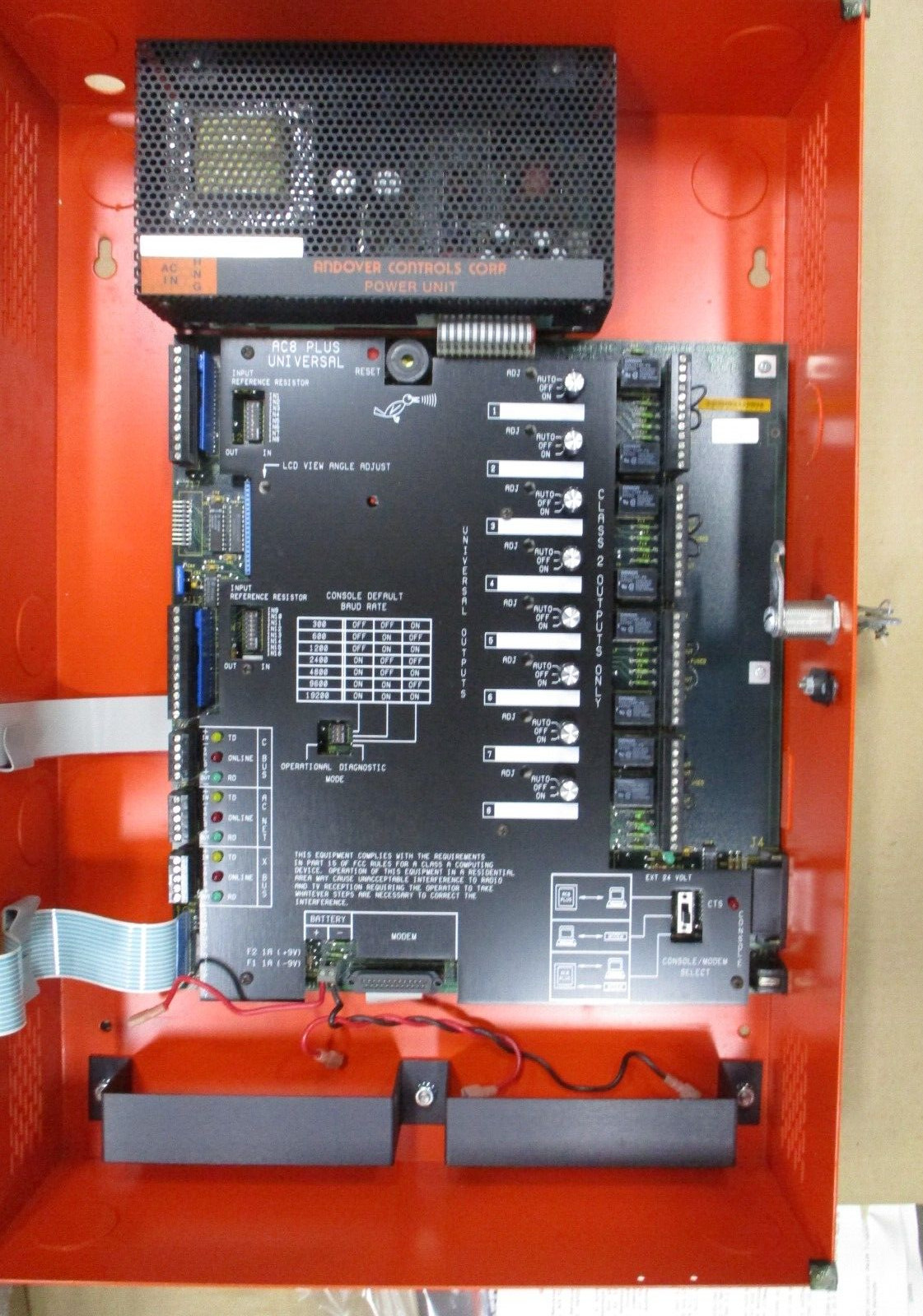 AC8+UO Andover Controls AC8 Plus 120VAC 60Hz 5 Amps A7942WVS