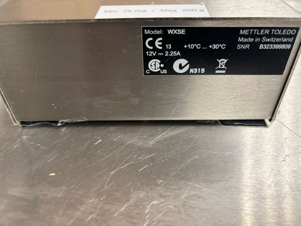 METTLER-TOLEDO WXSE electronic box Mettler Toledo WXSE Digital Scale