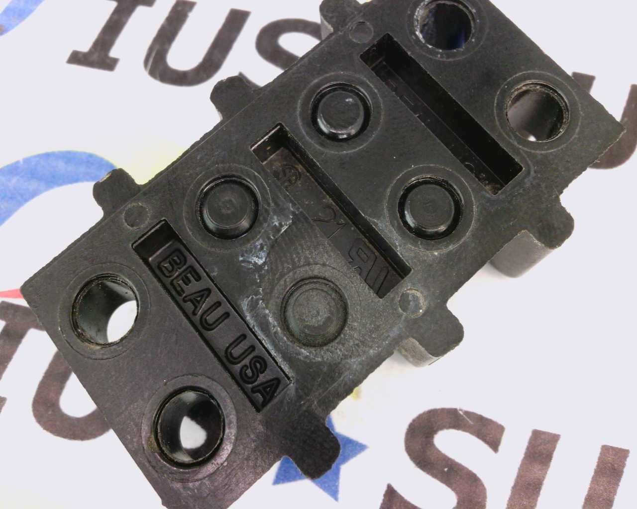 USSP Molex Beau 21 Terminal Block 2 Pole Double Row 0387068002