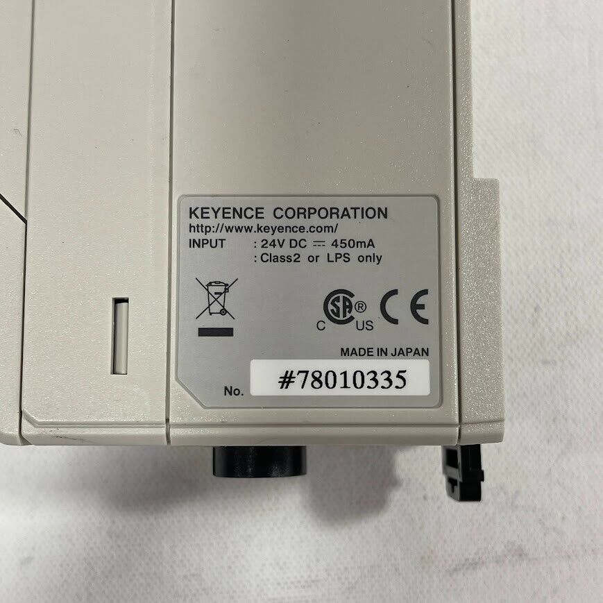 Keyence SJ-M201 Micro Static Eliminator 24V DC